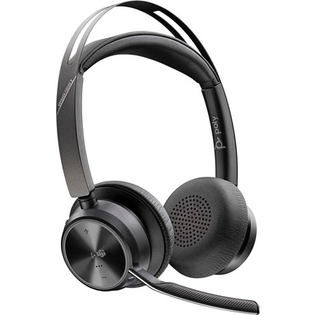 Bezdrôtová Bluetooth náhlavná súprava Poly Voyager Focus 2 s certifikátom Microsoft Teams