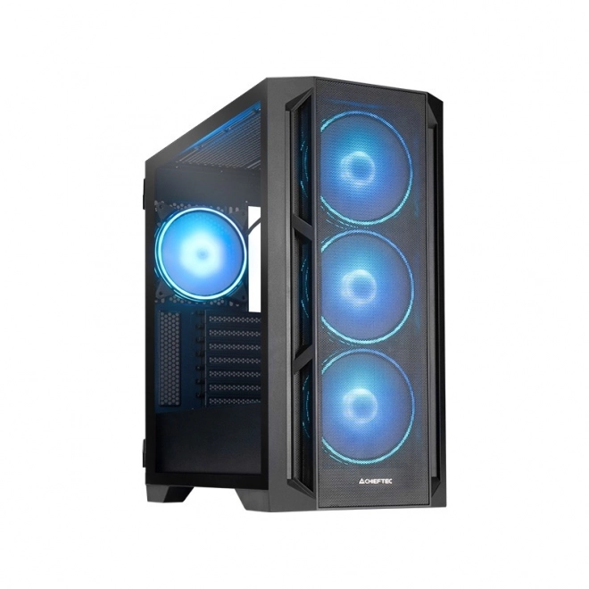 Púzdro Chieftec Lumo s ARGB ventilátormi