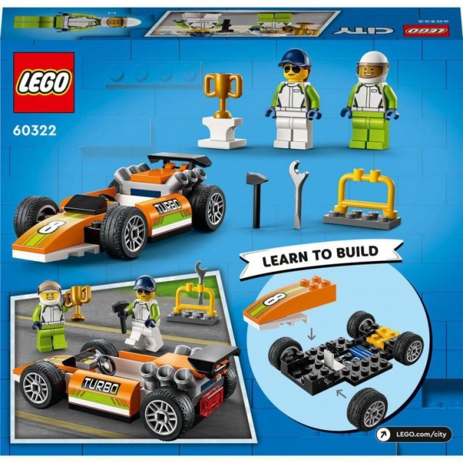 Lego City pretekárske auto