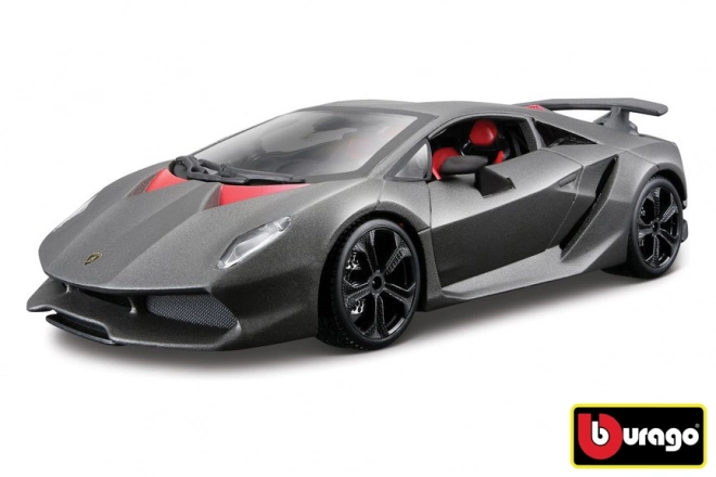 Bburago Plus Lamborghini Sesto Elemento Metallic grey 1:24