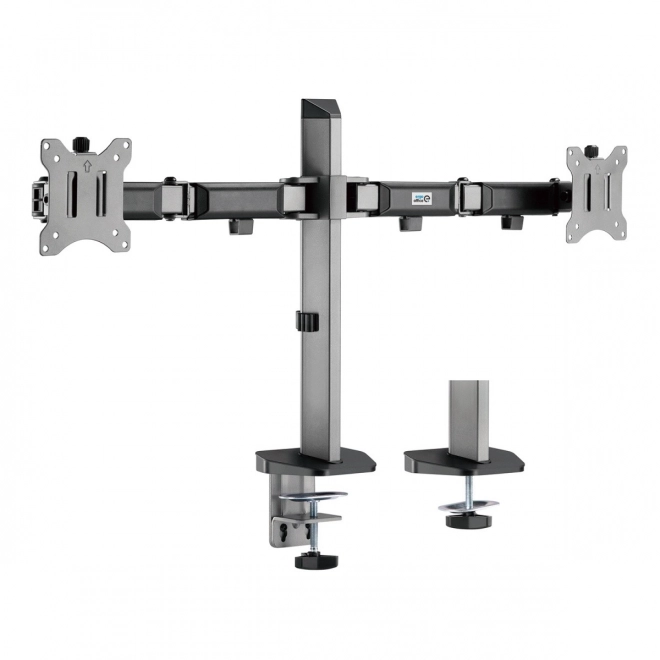 Kĺbový držiak na dva monitory Deluxe Ergo Office