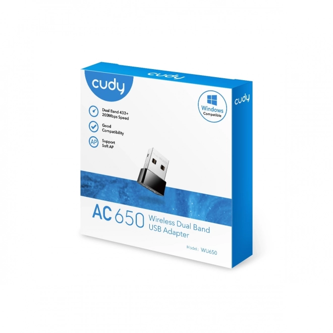 Wi-Fi adaptér USB 2.0 AC650 Mini