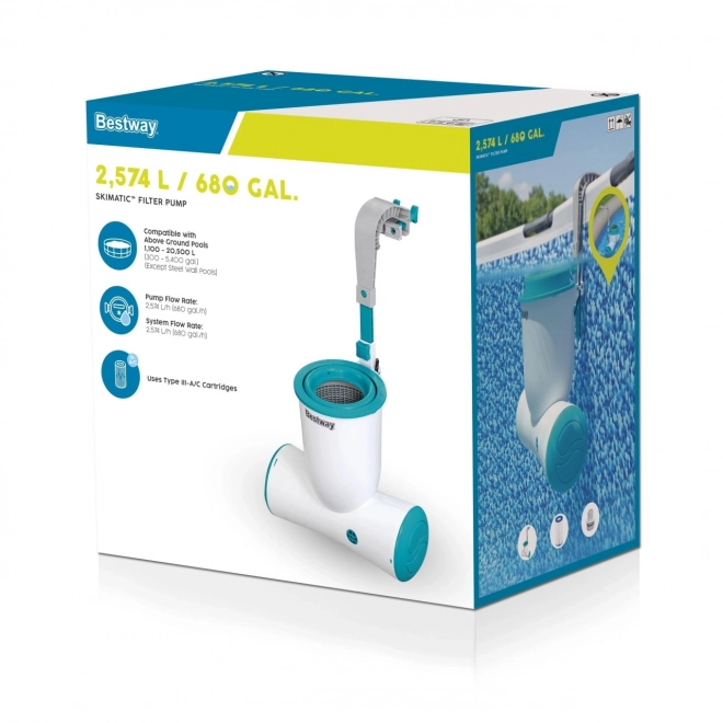 Kartušová filtrácia Skimatic 2574 l/h