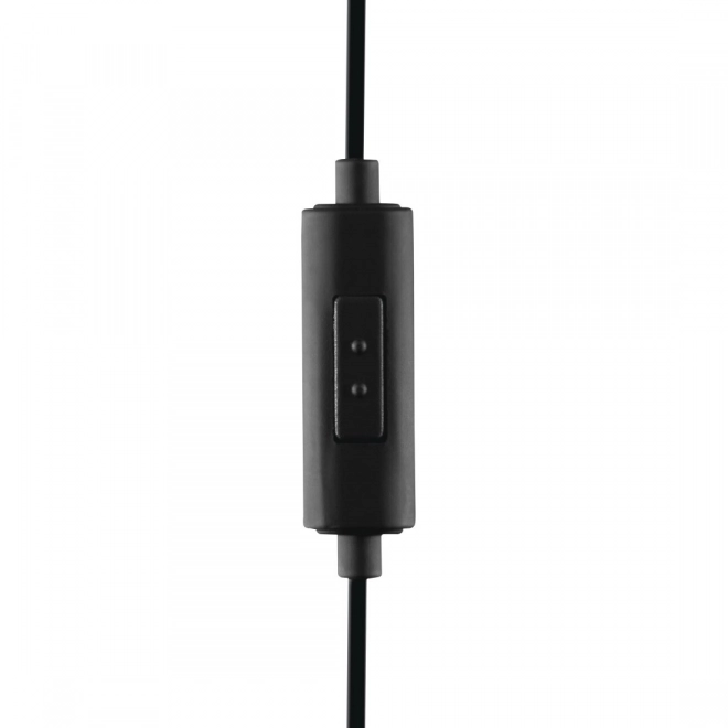 Čierne slúchadlá s USB C
