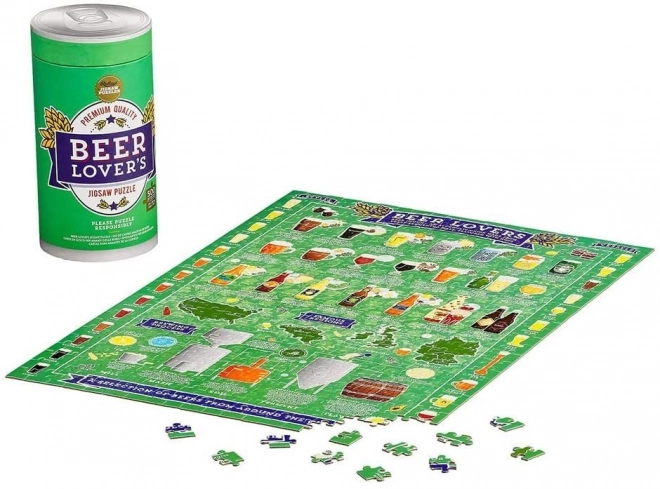 Ridley's Games Puzzle pre milovníkov piva, 500 dielikov