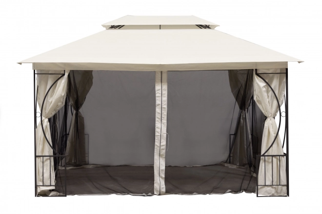 Stan záhradný pavilón 3x4m, moskytiéra a plné steny