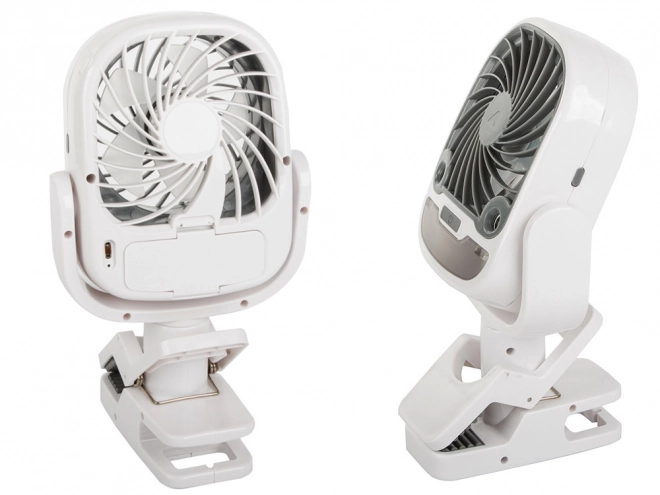 USB stolný ventilátor s RGB podsvietením a zvlhčovačom 2v1