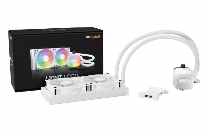 Chladič CPU be quiet! Light Loop 240mm AIO ARGB Bílý