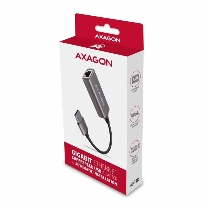 Axagon sieťový adaptér Ethernet USB Type A 3.2 Gen 1