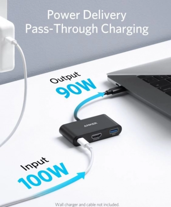 USB-C Hub 3v1 s 4K HDMI