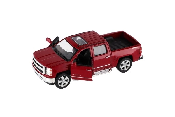 Model auta Chevrolet 2014 Silverado kovový 13cm