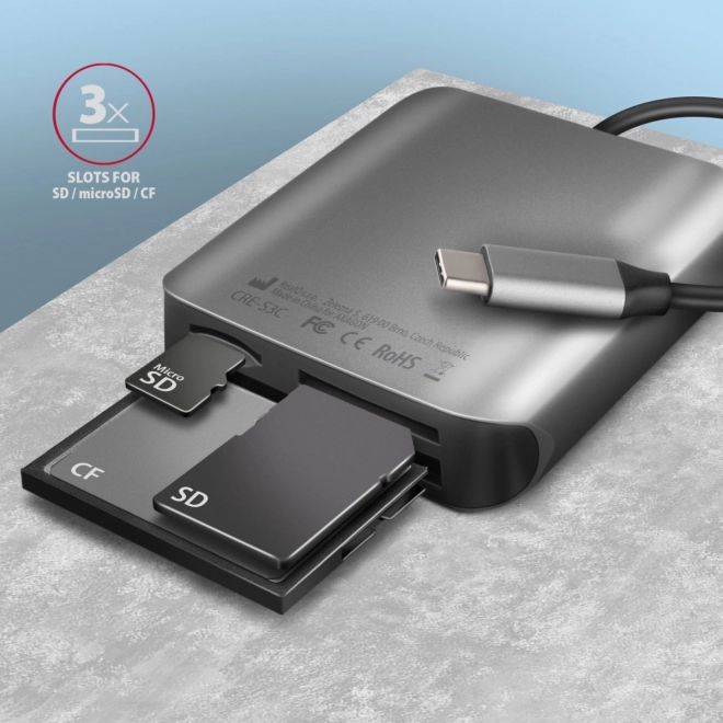 Externý čítač kariet USB-C 3.2 GEN 1