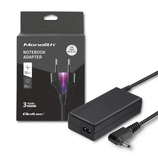 Napájací zdroj pre Asus 65W | 19V | 3,42A | 4,0*1,35 |+napájací kábel