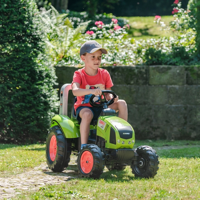 FALK Šliapací traktor Claas Arion 430 s ťažným zariadením