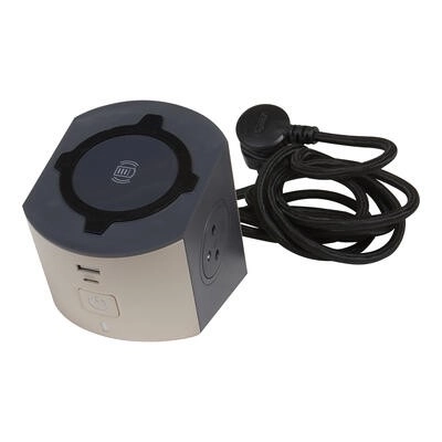 Predlžovačka s indukciou a USB A/C