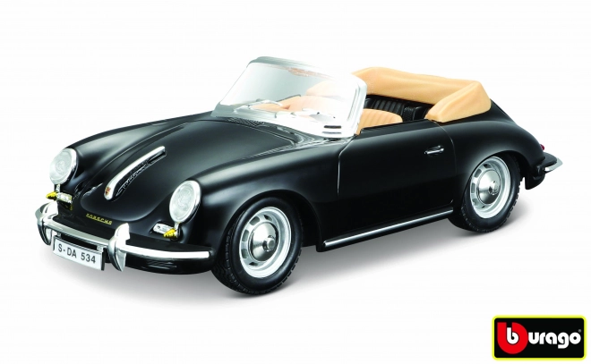 Porsche 356 B Cabriolet čierny