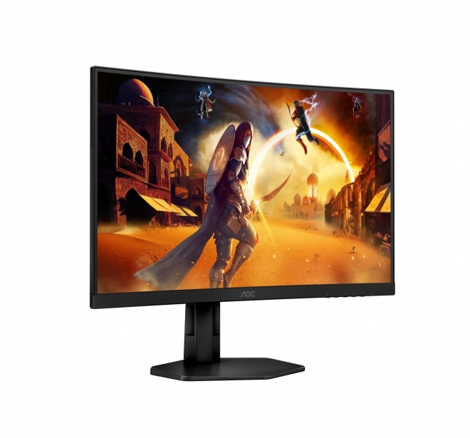 Zakrútený monitor 27" VA 280Hz