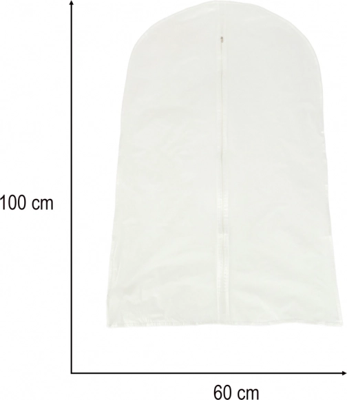 Priehľadný obal na odev – 60 x 100 cm