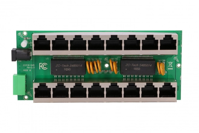 Extralink 8-portový PoE injektor gigabit