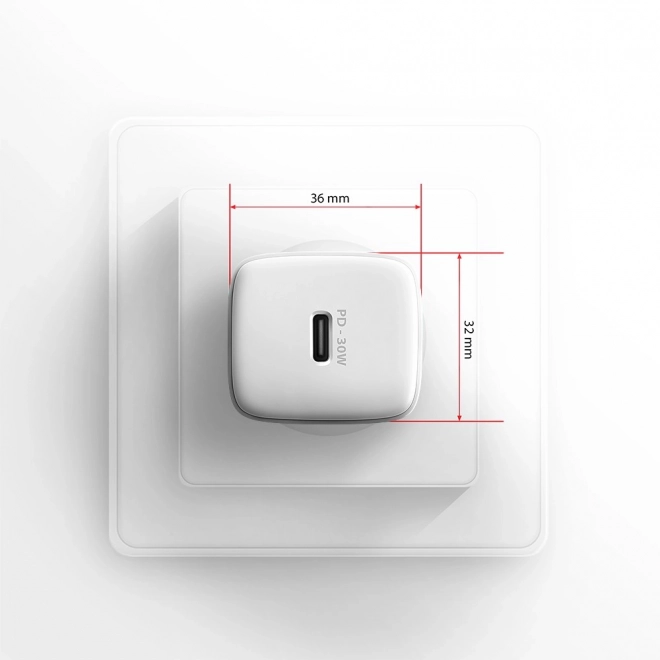 Nabíjačka AXAGON ACU PD30W s USB-C a rýchlym nabíjaním