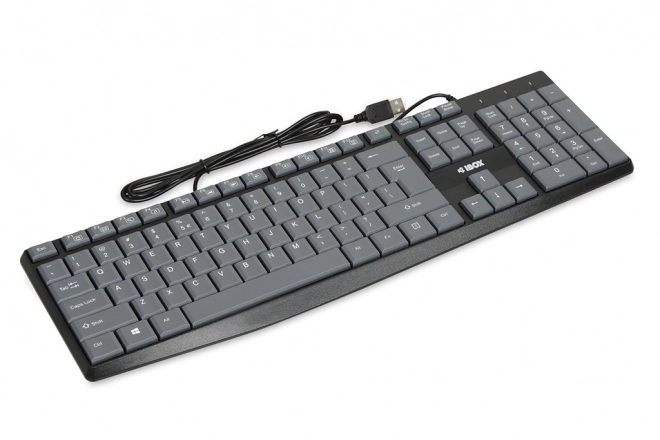 Klávesnica Eris odolná voči poliatiu USB šedá