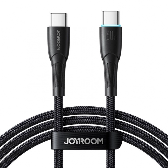 Kábel USB-C na USB-C Joyroom Starry 60 W 1 m čierny