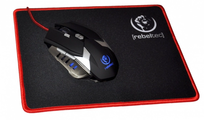 Herná podložka pod myš s prešívaním Rebeltec Slider S+ 250 x 200 x 3 mm