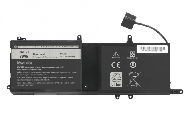 Bateria pre Dell Latitude a Inspiron od MITSU