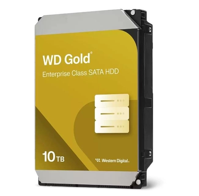 WD Gold 10TB 3,5' Enterprise pevný disk SATA