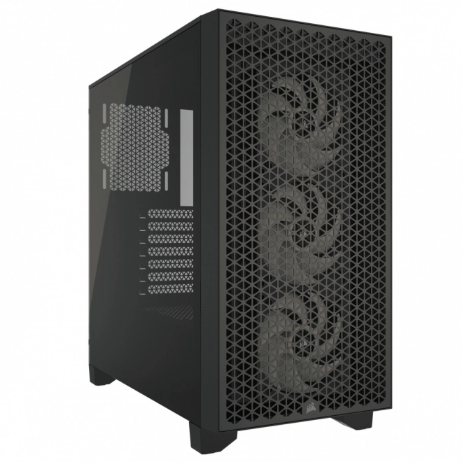 Corsair 3000D airflow rgb tg mid-tower čierna