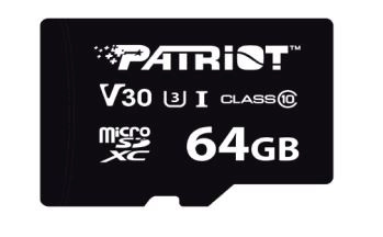 Pamäťová karta MicroSDHC 64GB Patriot Viper