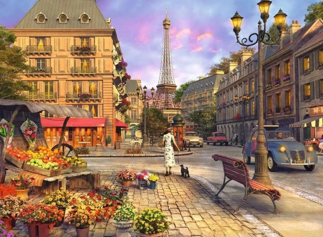 Ravensburger Večerná prechádzka po Paríži Puzzle 500 ks