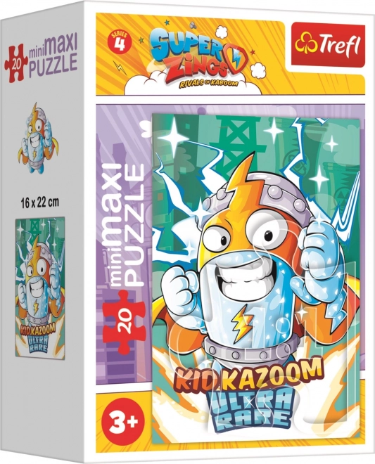 Puzzle Kid Kazoom a Super Zings Do akcie 20 dielikov