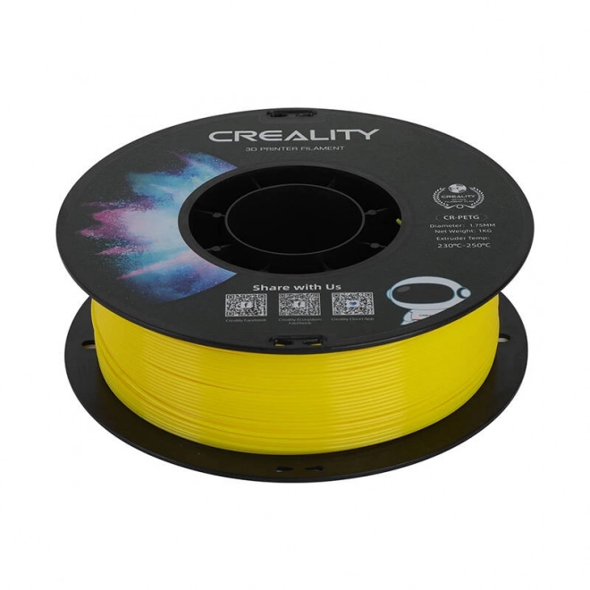 Žltý filament Creality CR-PETG
