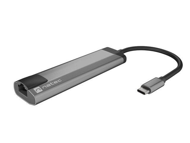 Stacja dokujúca Natec Fowler Go USB-C s HDMI 4K a USB 3.0