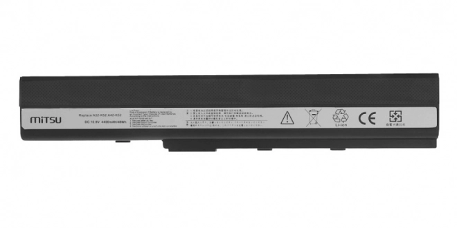 Batéria pre Asus A52, K52 4400 mAh