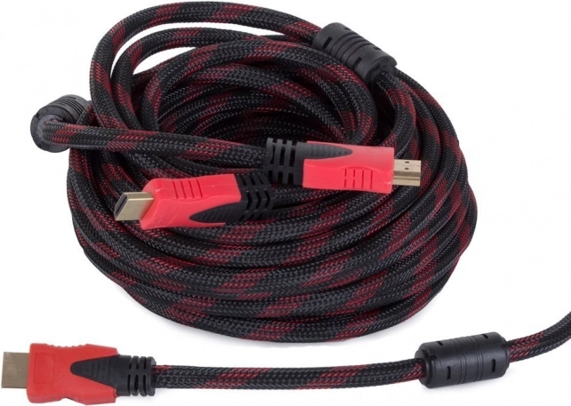 HDMI kábel 1.4, 10 m, pozlátené konektory, 4K/2K, Full HD 3D, ethernet