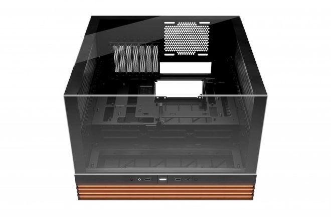 Čierna počítačová skriňa Light Base 600 DX