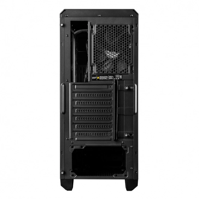 Skriňa pre PC Oberon Glass čierna
