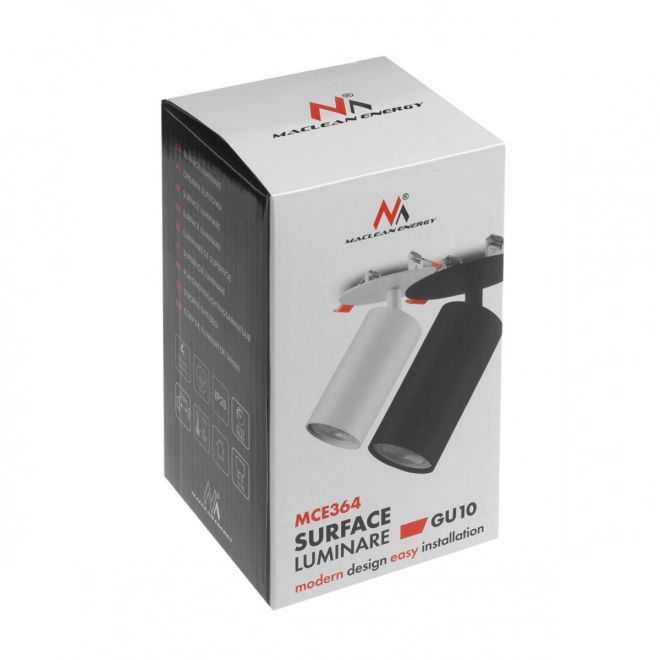 Biely stropný LED reflektor GU10