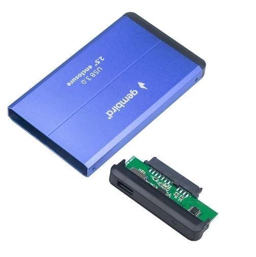 Externé puzdro 2.5 USB 3.0 modré