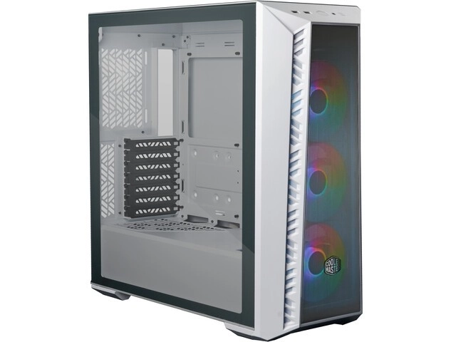 Počítačová skrinka s oknom ARGB Biely od Cooler Master