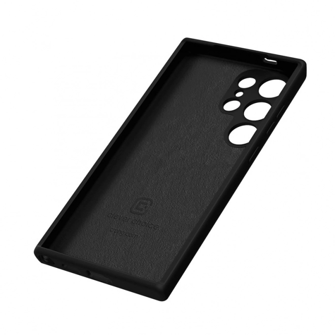 Štýlový kryt Crong pre Samsung Galaxy S24 Ultra - čierny