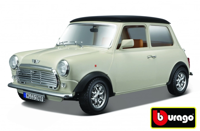 Bburago Mini Cooper 1969 Beige