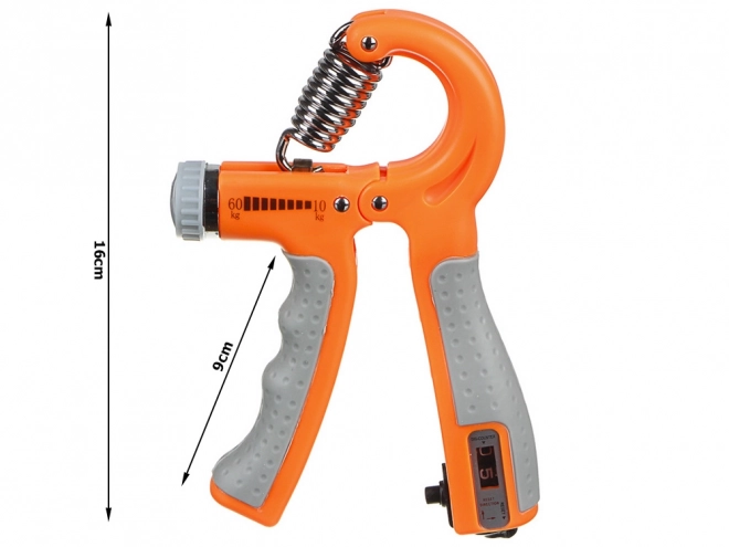 Ścisk na ruky s počítadlom a reguláciou 10-60kg