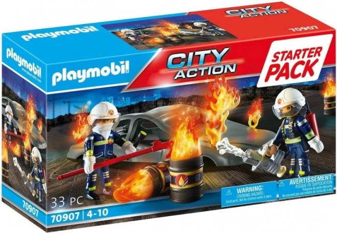 Playmobil City Action Cvičenie Požiarnej Stráže