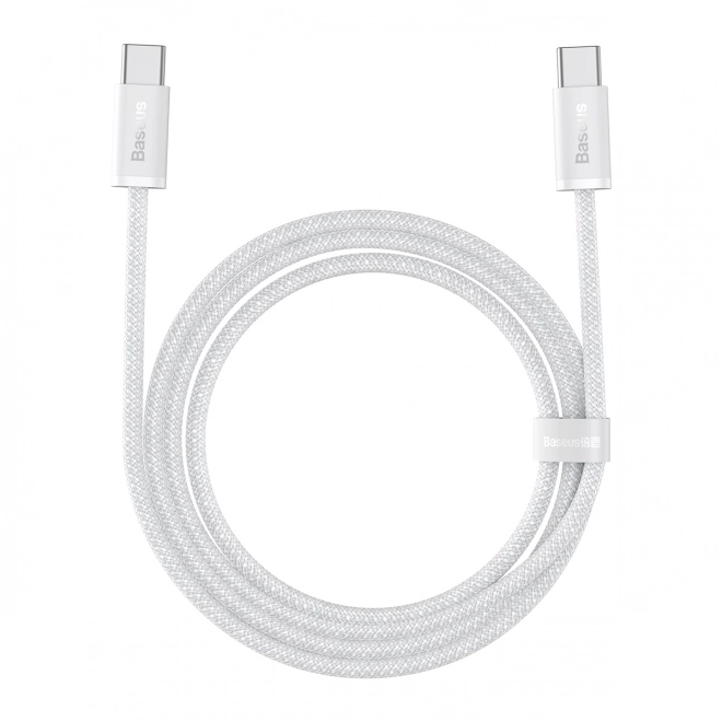 Kábel USB-C na USB-C 100 W biely