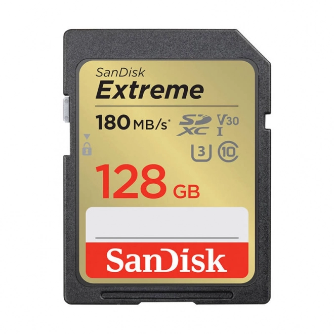 Pamäťová karta Sandisk Extreme SDXC 128 GB 180/90 MB/s UHS-I U3