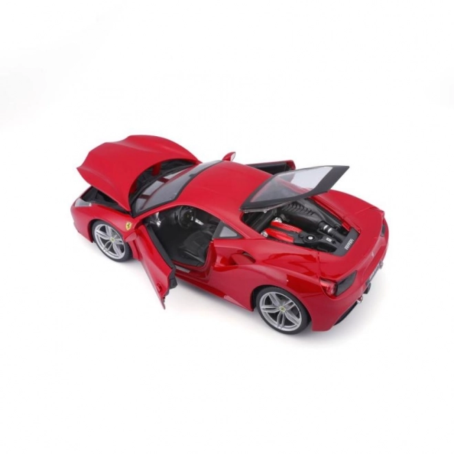 Ferrari 488 GTB Červený model 1:18