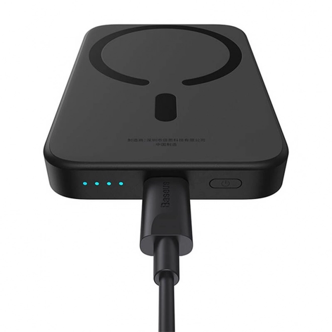 Mini bezdrôtová powerbank 20 W Baseus (čierna)